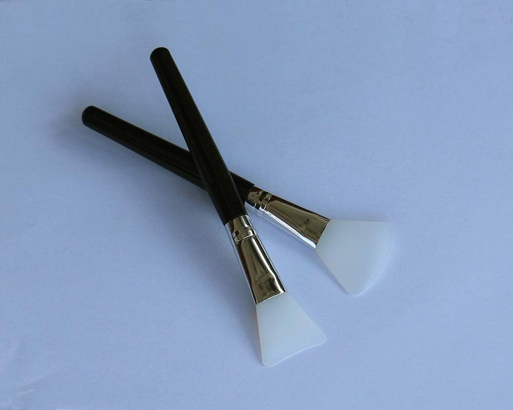 2Pcs Mask Brush,Face Ma-Sk Brush,Face Ma-Sk Applicator,Silicone Face Masks Brushes,Soft Silicone Brush for Face Masks for Facials,Mud,Clay Mask,Diy,Modeling Mask, Body Lotion image number 1