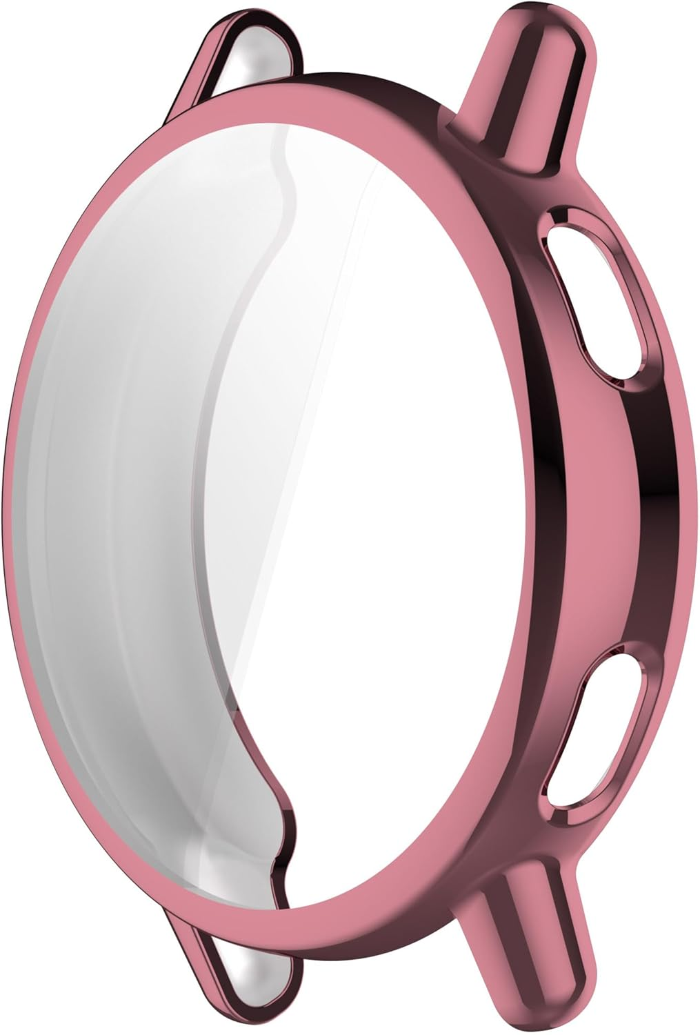 FTRONGRT Case Compatible with Garmin Vivoactive 5, Scratch-Resistant, Galvanized All-Inclusive TPU Watch Protective Case, Compatible with Garmin Vivoactive 5, Pink image number 1