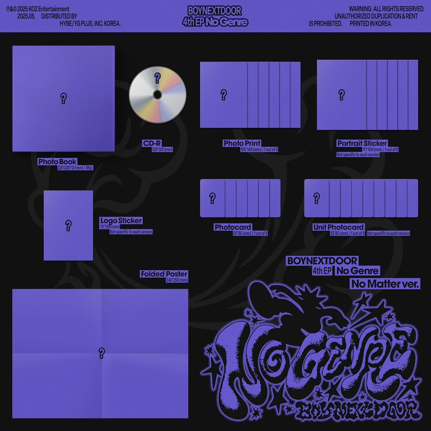 Boynextdoor 4Th Ep [No Genre] [No Matter Ver.]