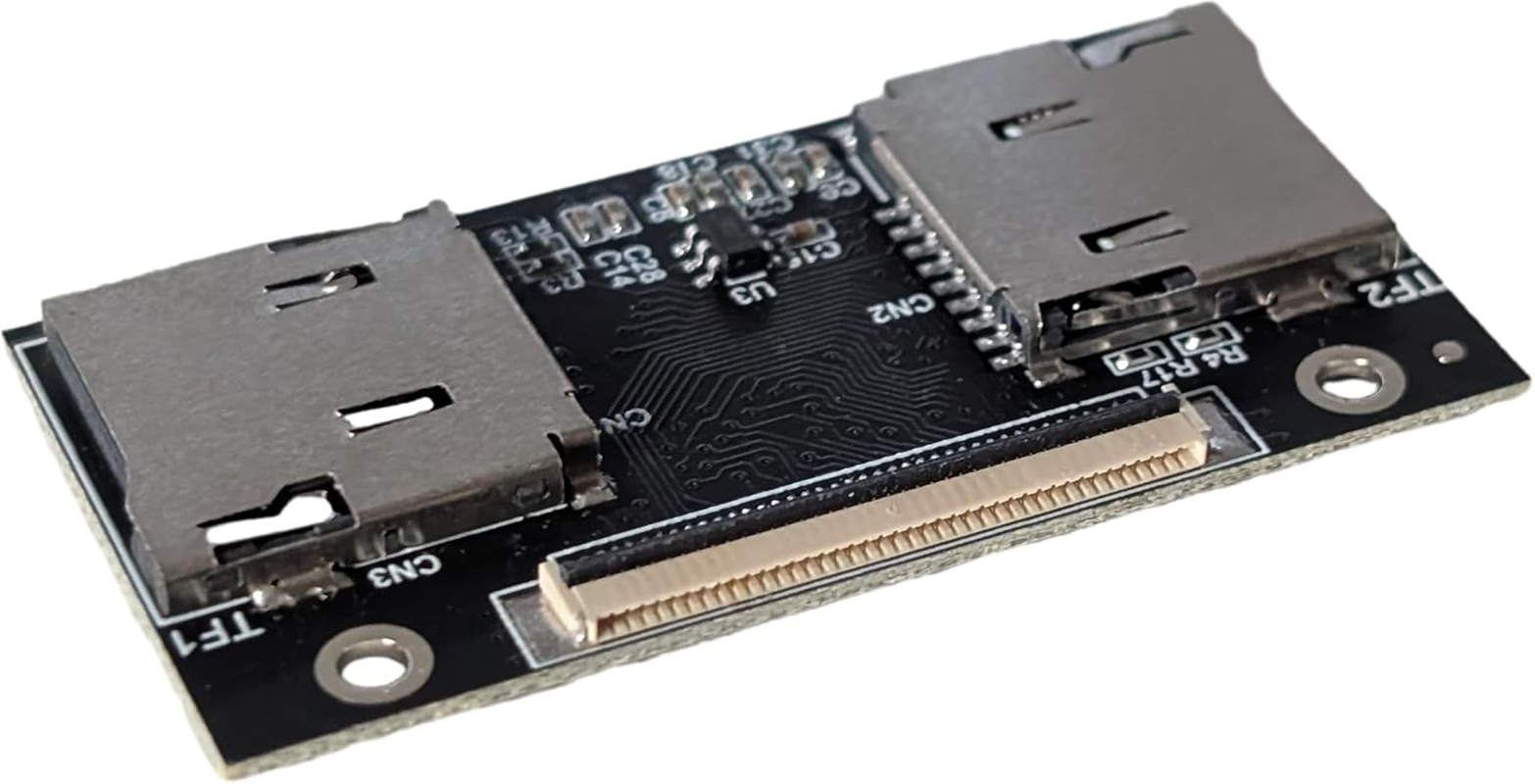 For Ipod Classic Video Dual Microsd Card Adapter, 40Pin ZIF CE Adapter Card, Suitable for Ipod Classic Video 5Th 5.5 6Th 7Th Gen. Replaces MK8022GAA MK1634GAL MK1231GAL MK3008GAL image number 5