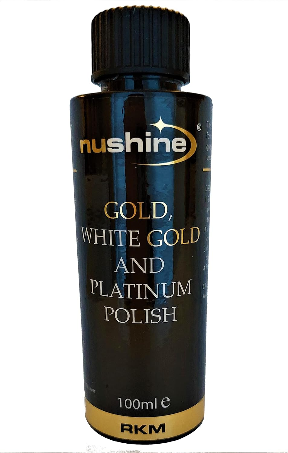 Nushine Gold Polish 3.4 Oz - Ecofriendly Formula Works Effor image number 2