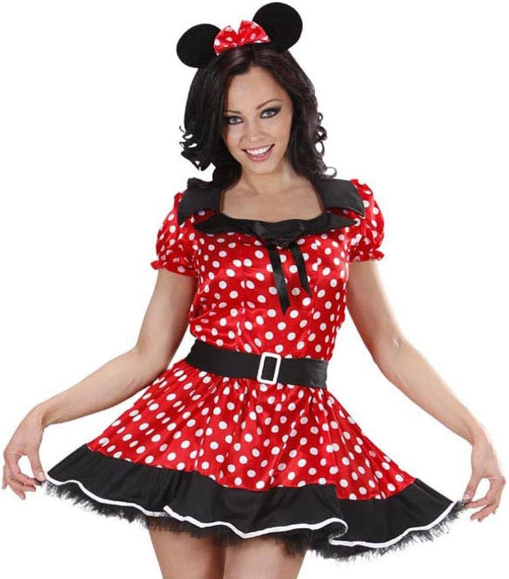 Ladies Mouse Girl Costume Extra Large UK 18-20 for Animal Jungle Farm Fancy Dress image number 4