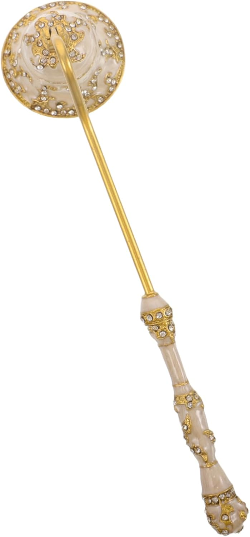 BATHVEVE Candle Wick Extinguisher Tool Vintage Style Metal Snuffer for Home Hotel Restaurant image number 6