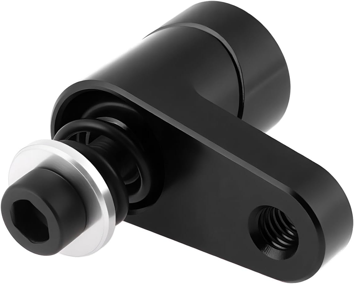 SING F LTD 20T Aluminum Servo Arm Compatible with Arrma 1/18 Compatible with Granite 1/14 Mini Mojave Grom, Black