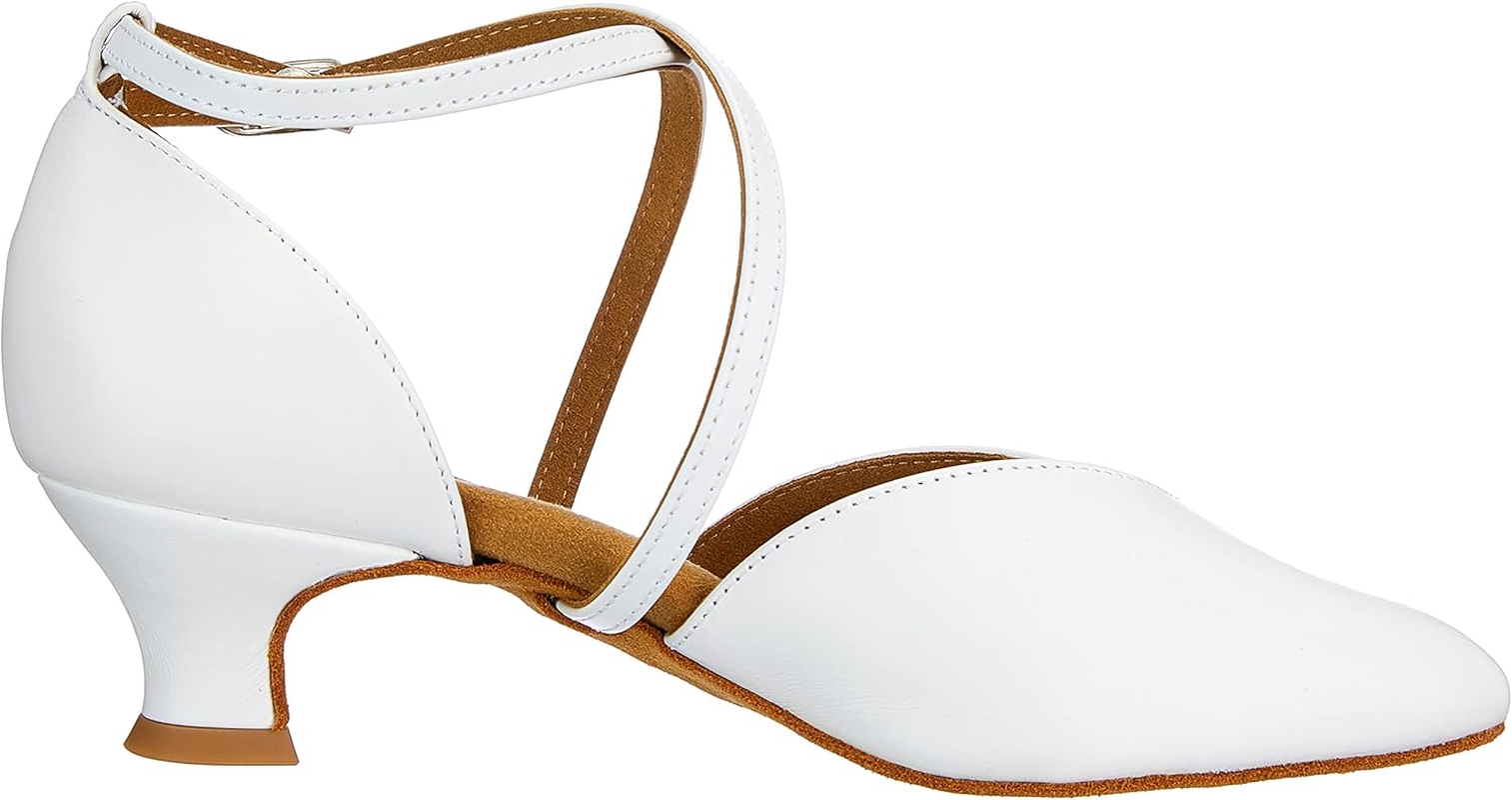 Diamant Ladies Dance Shoes 107-013-033 - Size: UK 6 White image number 3