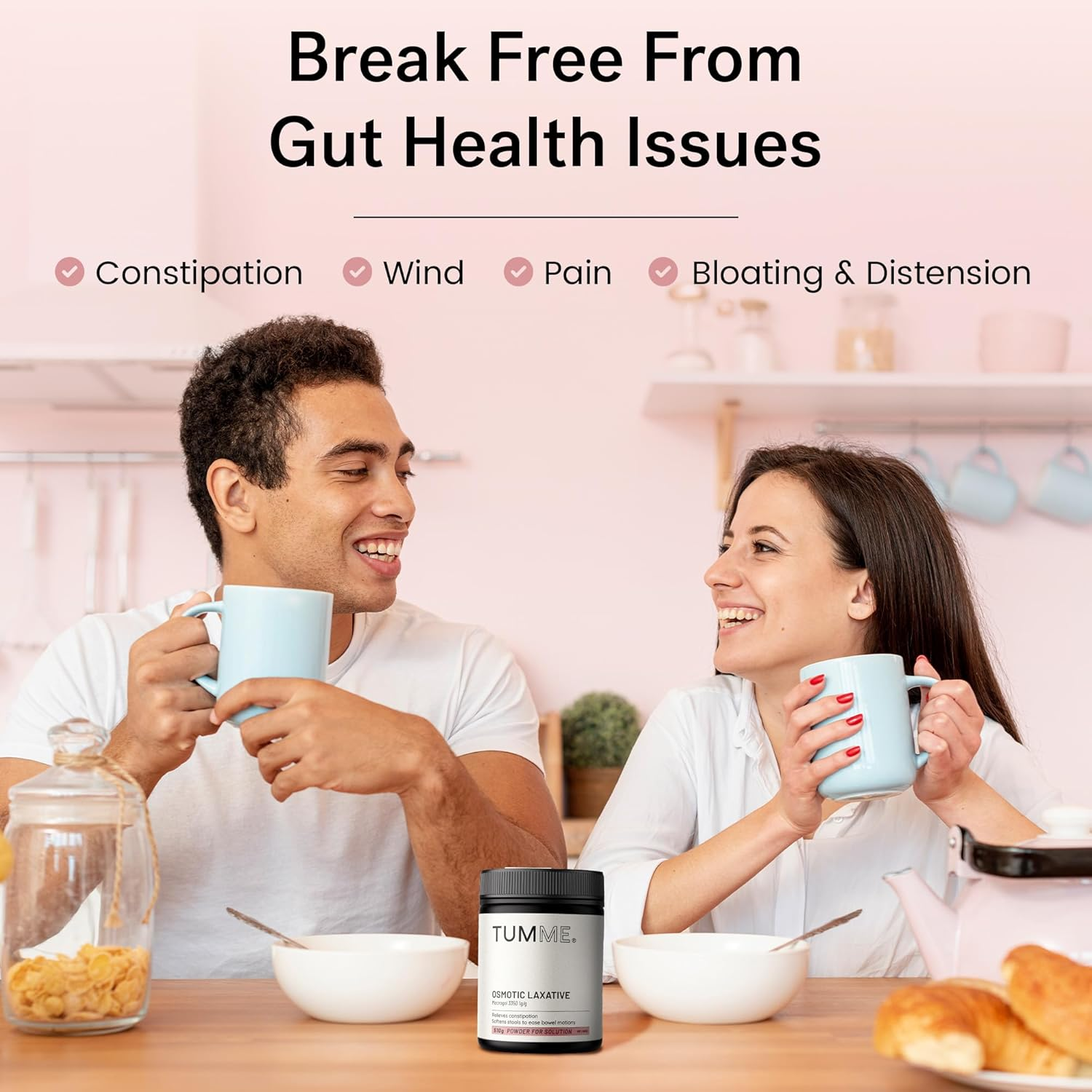 TUMME Osmotic Laxative Powder 510G | Constipation Relief Supplement | Gently Stimulates Bowels & Softens Stools for Regular Movements | Non-Dependency Formula (30 Doses) image number 4