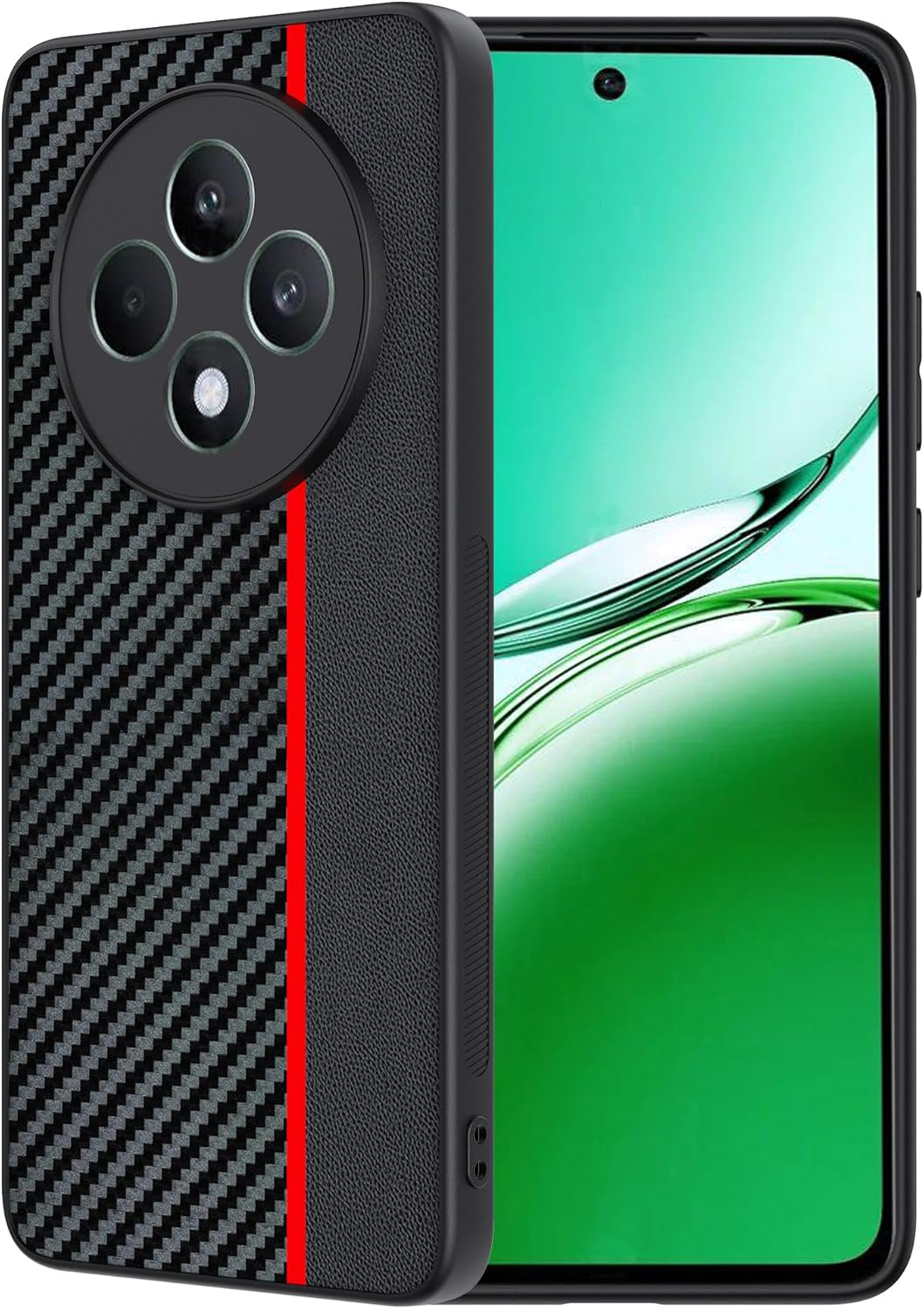 FDHYFGDY Protective Case for Oppo Reno 12 F/FS 5G Camera Protection, Shockproof, Scratch-Resistant Mobile Phone Case image number 3