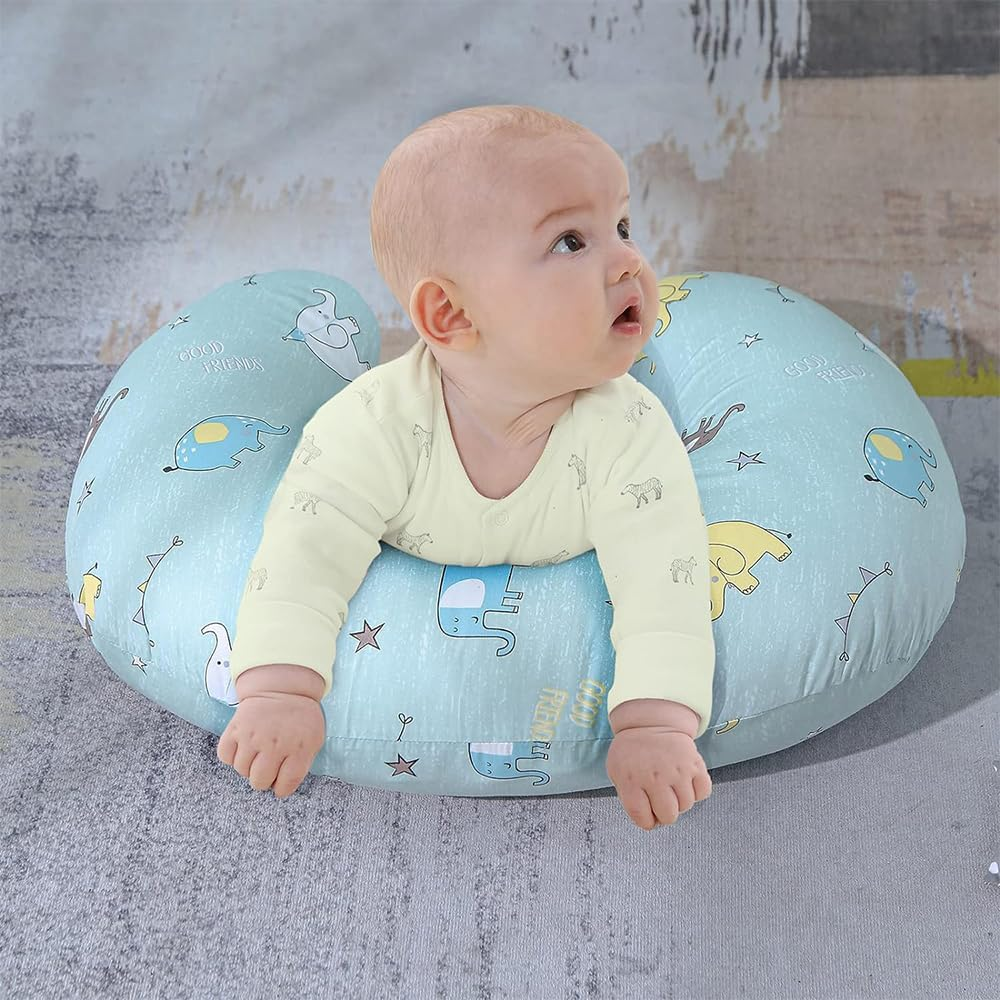 Nursing Pillow for Breastfeeding, Multifunctional Breast Feeding Pillows for Mom, Infant Feeding Support Pillow for 0-12 Months, Newborn Support Pillow for Breastfeeding and Bottle Feeding (Style D) image number 3