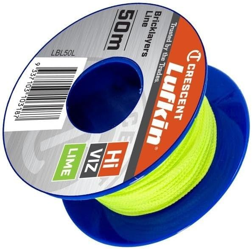 Crescent LBL50L Bricklayers Line, Neon Lime, 50 Meter image number 2