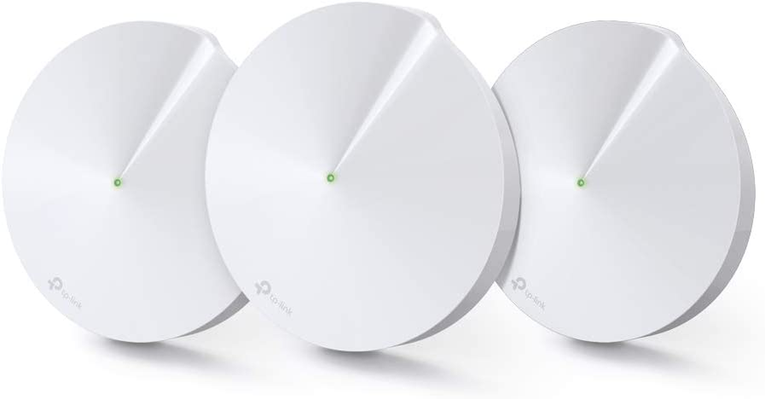 Tp-Link Deco AC1300 Whole Home Mesh Wi-Fi System, Dual-Band, Seamless Roaming, up to 510 Sqm, Connects 100+ Devices, Easy Setup, Parental Control, App Control, Work with Starlink (Deco M5(3-Pack)) image number 1