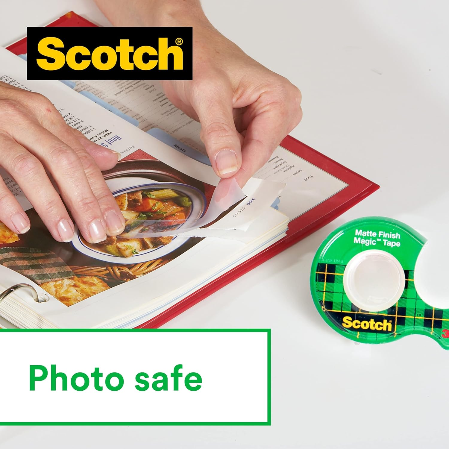 Scotch Magic Tape, Value Pack, 14 Rolls, 19 Mm X 33 M - General Purpose Sticky Tape for Document Repair, Labelling & Sealing image number 2