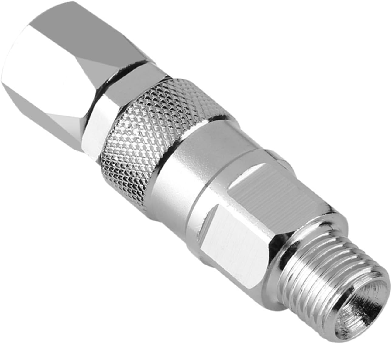 Hyuduo Stainless Steel 1/4-Inch Swivel Joint, Titan Sprayer Joint, Airless Hose Connector with 360 Degree Rotation, Easy Connection, Ideal Replacement Accessory, Compatible with Paint image number 3
