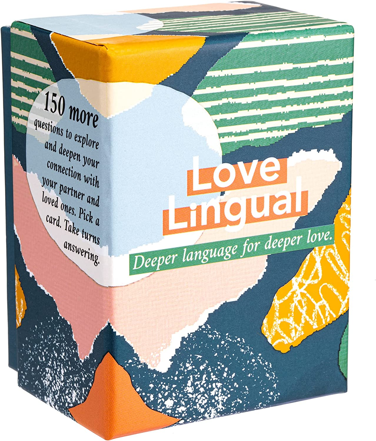 Love Lingual: Card Game - Better Language for Better Love - 150 Conversation Starter Questions for Couples - to Explore & Deepen Connections with Your Partner - Date Night & Relationship Cards