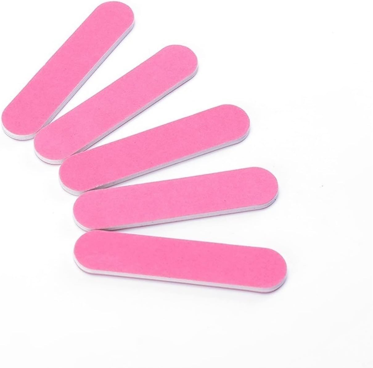 TRUSTTWO 20Pcs Mini Professional Nails Files Art Tools Sand Emery Board Sandpaper Double-Sided Nail Buffer the New image number 5