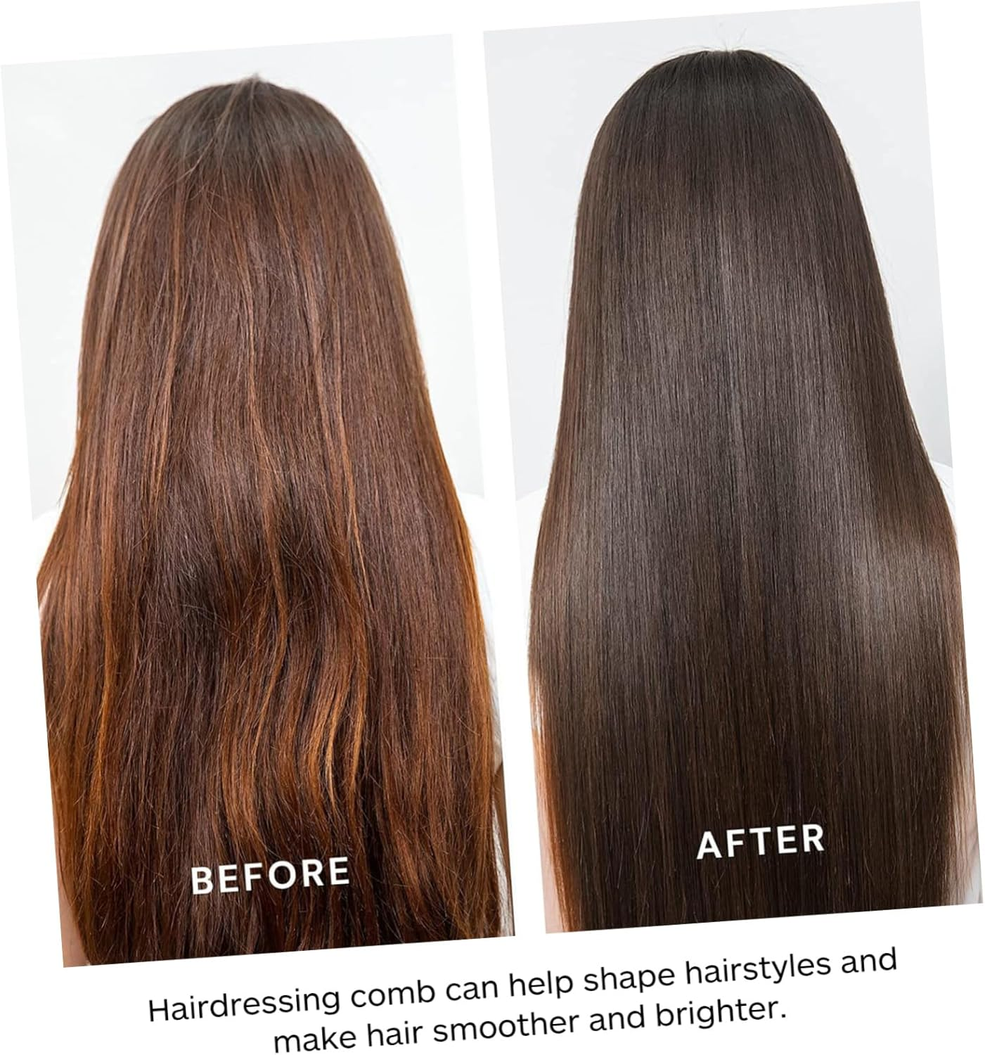 Garneck Bamboo Scalp Massager Comb Natural Hair Brush for Detangling Smoothing Safe for Adults Lightweight Portable Hair Care Tool for Home Travel image number 6