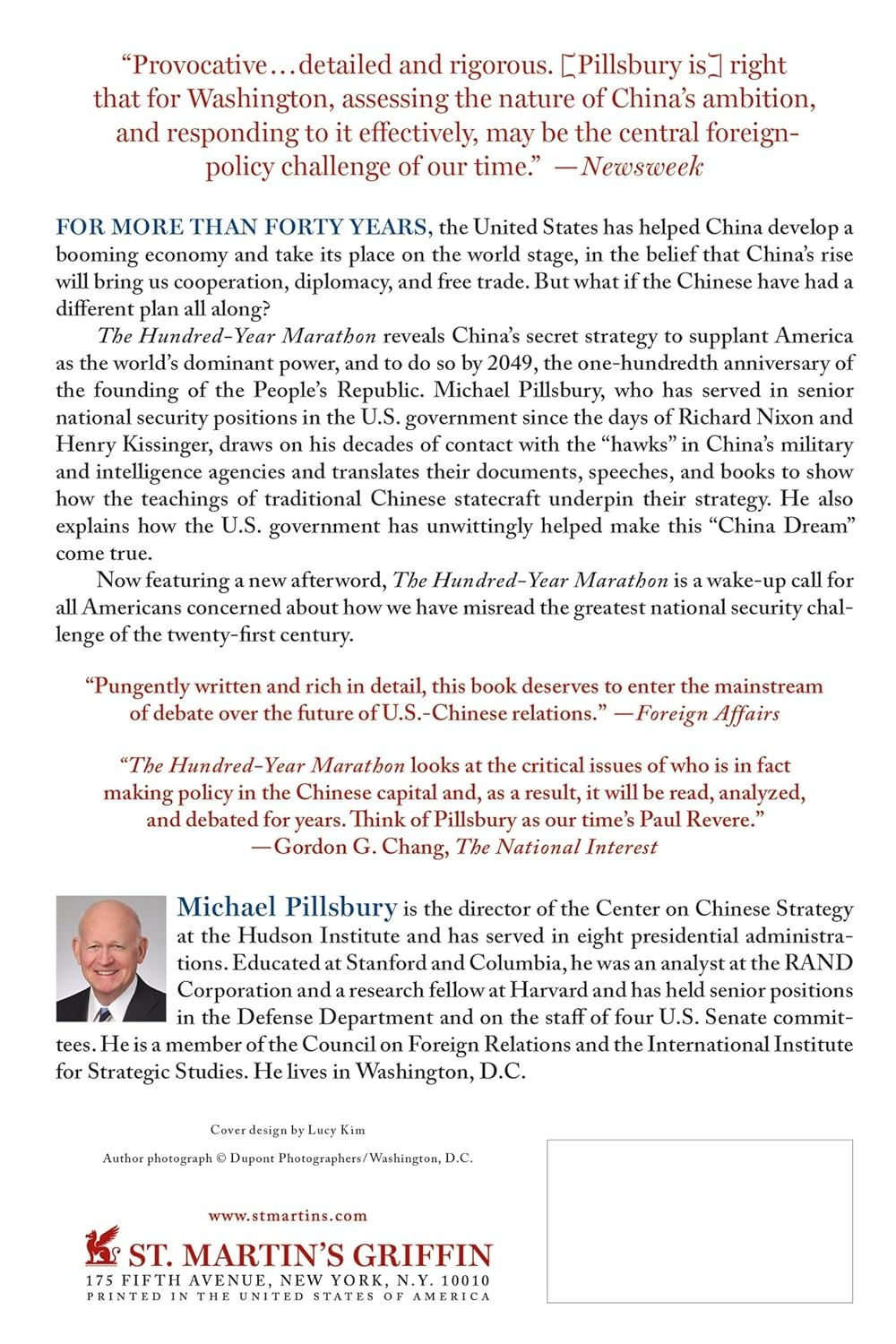 The Hundred-Year Marathon: China'S Secret Strategy to Replace America as the Global Superpower image number 2