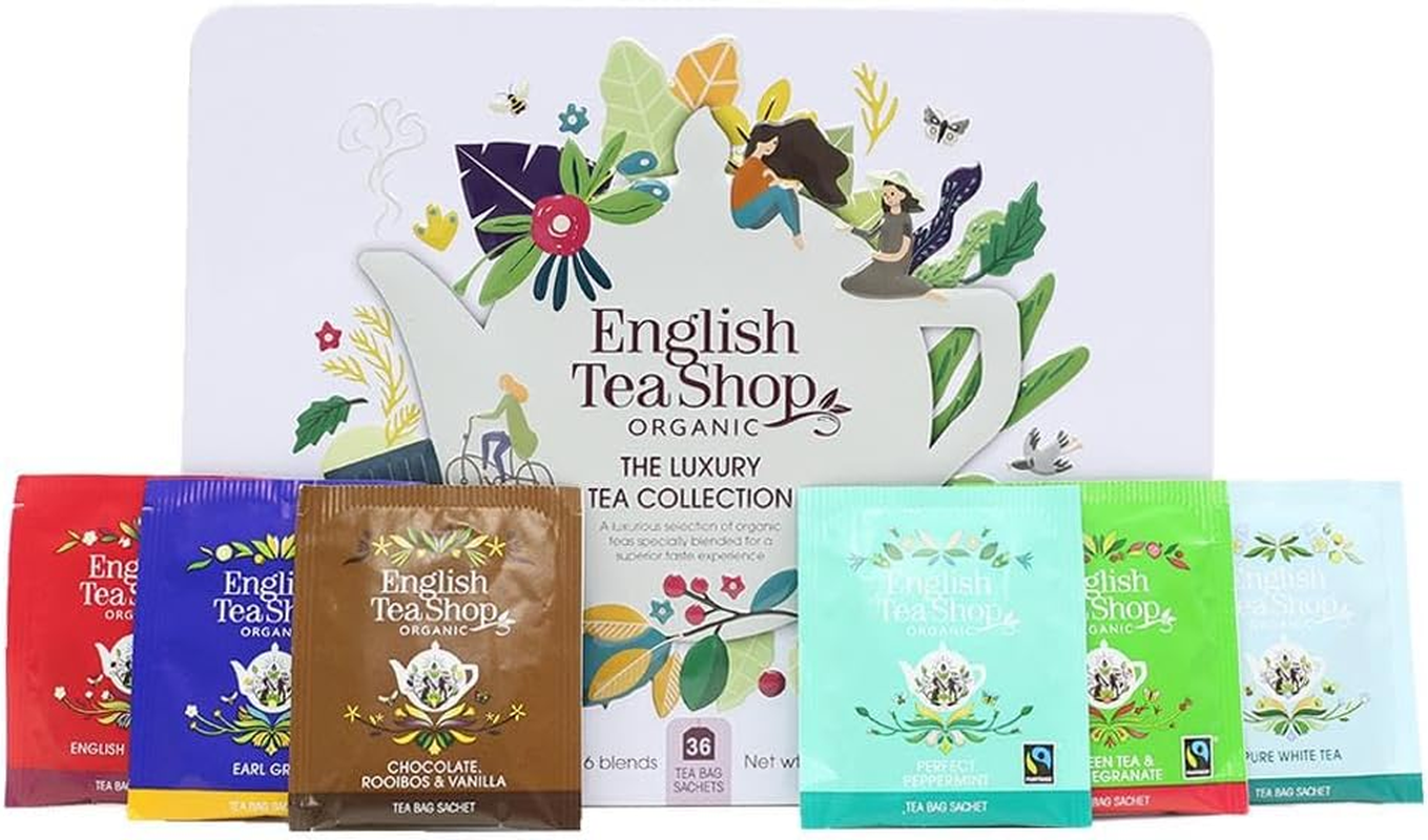 English Tea Shop Gift Pack Luxury Collection White Tea Bag Pack of 36 Sachets image number 1