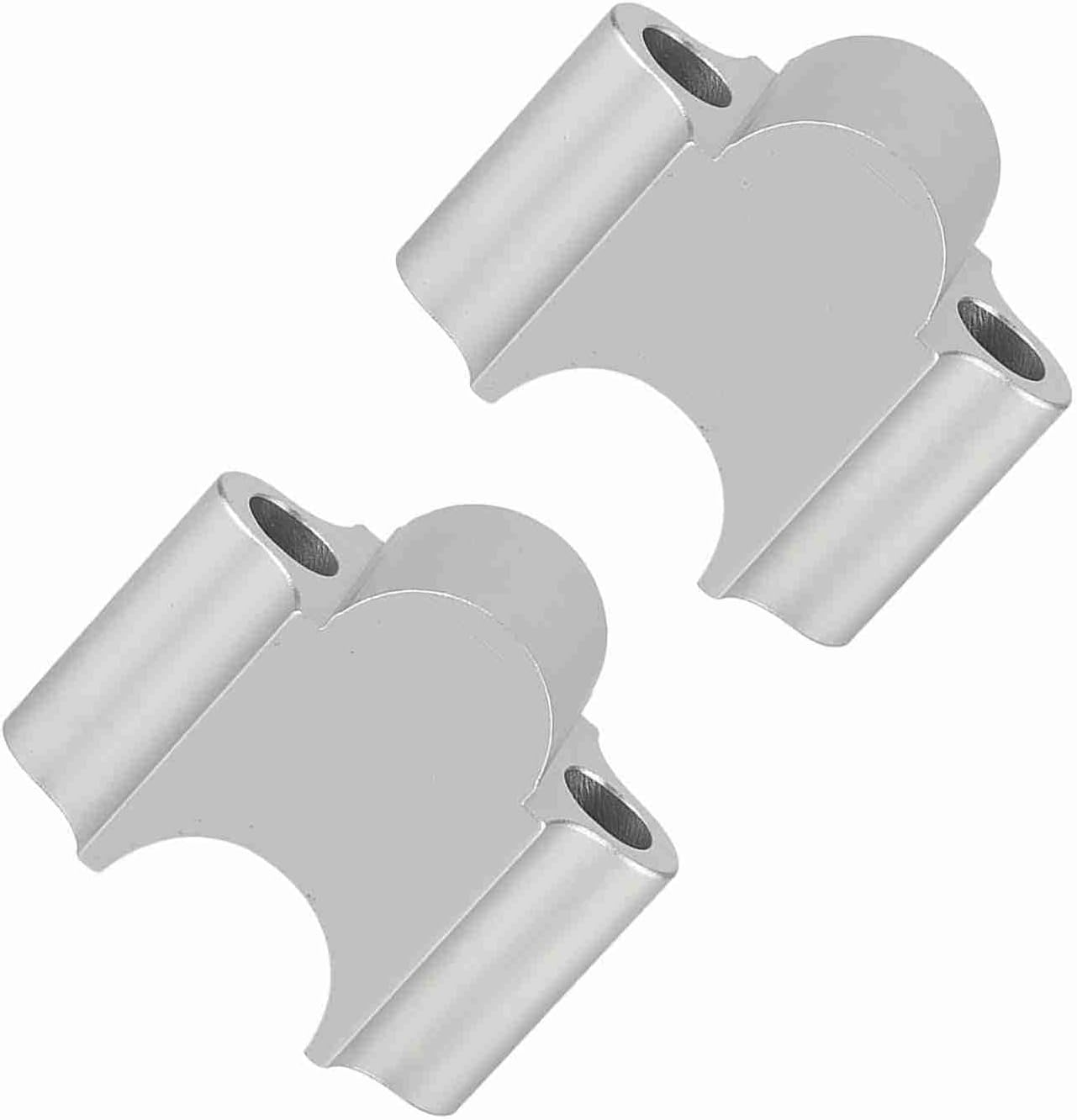 Universal Fit Motorcycle Handlebar Riser, 30Mm Aluminum Alloy Handlebar Riser Clamp for 7/8 Inch Handlebars, Durable Electroplated Finish - Black image number 6