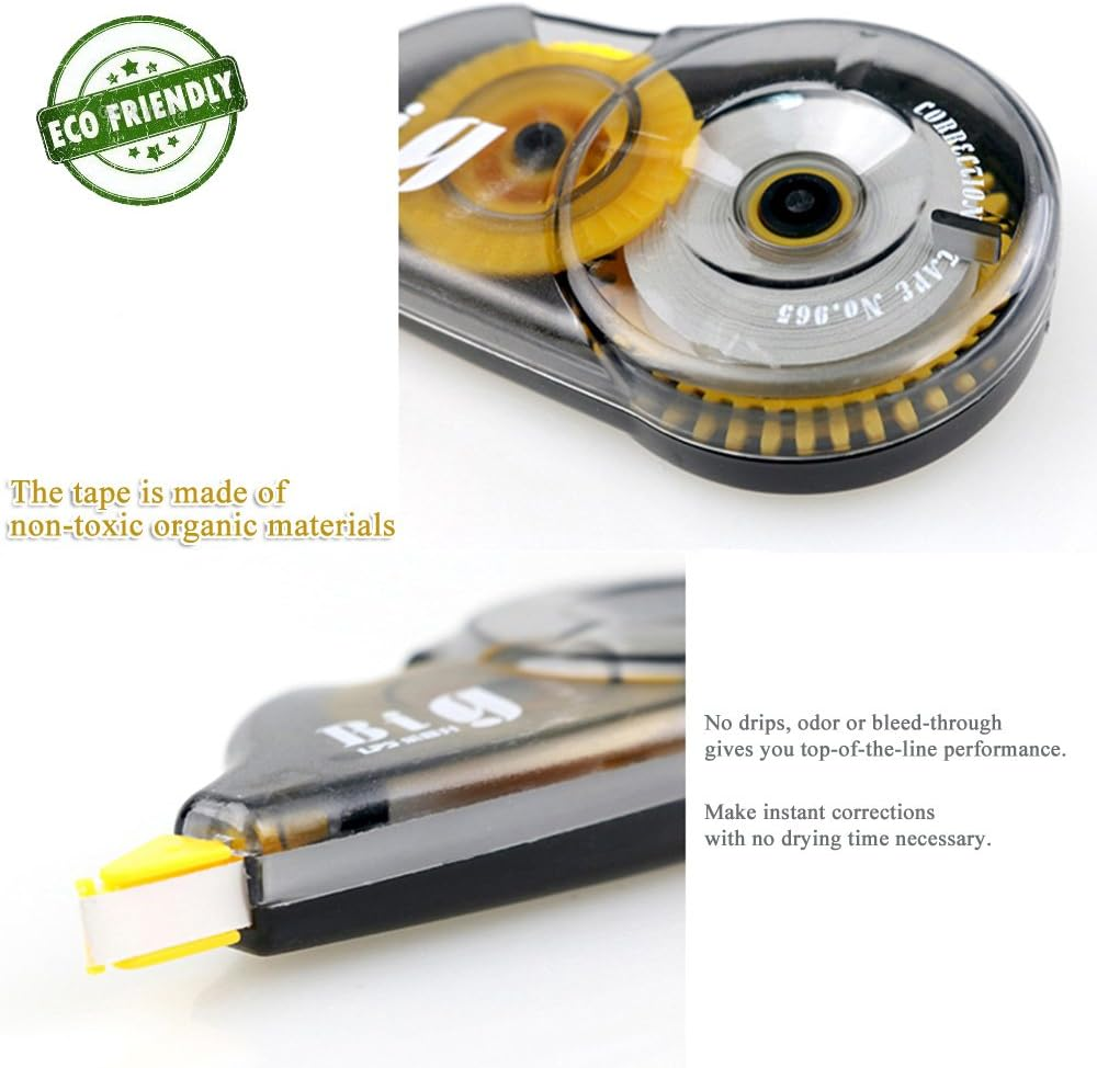 Original Correction Tape, 12 Meters Long Tape, 6-Pcs image number 5