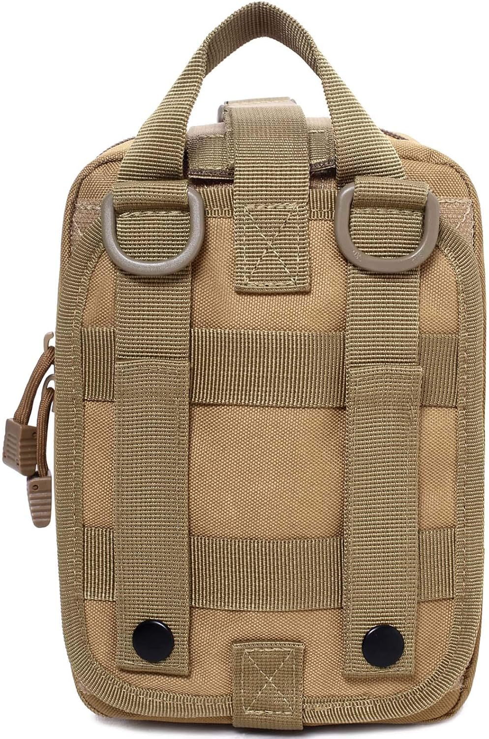 Honestptner Upgraded Outdoor Wear-Resistant Oxford Cloth Medical Pouch, Rugged Mountain Adventure First Aid Molle, Tactical Storage Pocket, Army Fans Survival Pouch, Tactical Medical Pouch image number 3