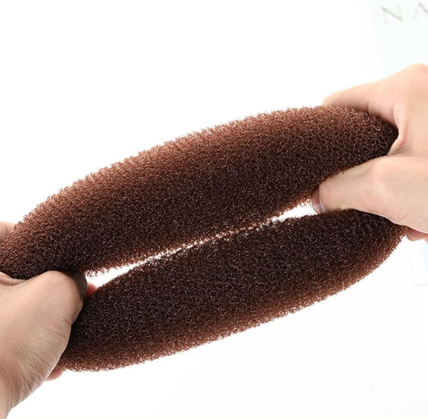 7-Piece Bun Pillows, Doughnut Hair Bun Maker Set, Updo Accessories, Hair Bread Maker, with 5 Elastic Hair Bands and 10 U-Shaped Hairpins, Hairstyle Aid Set for Children, Girls, Women image number 5