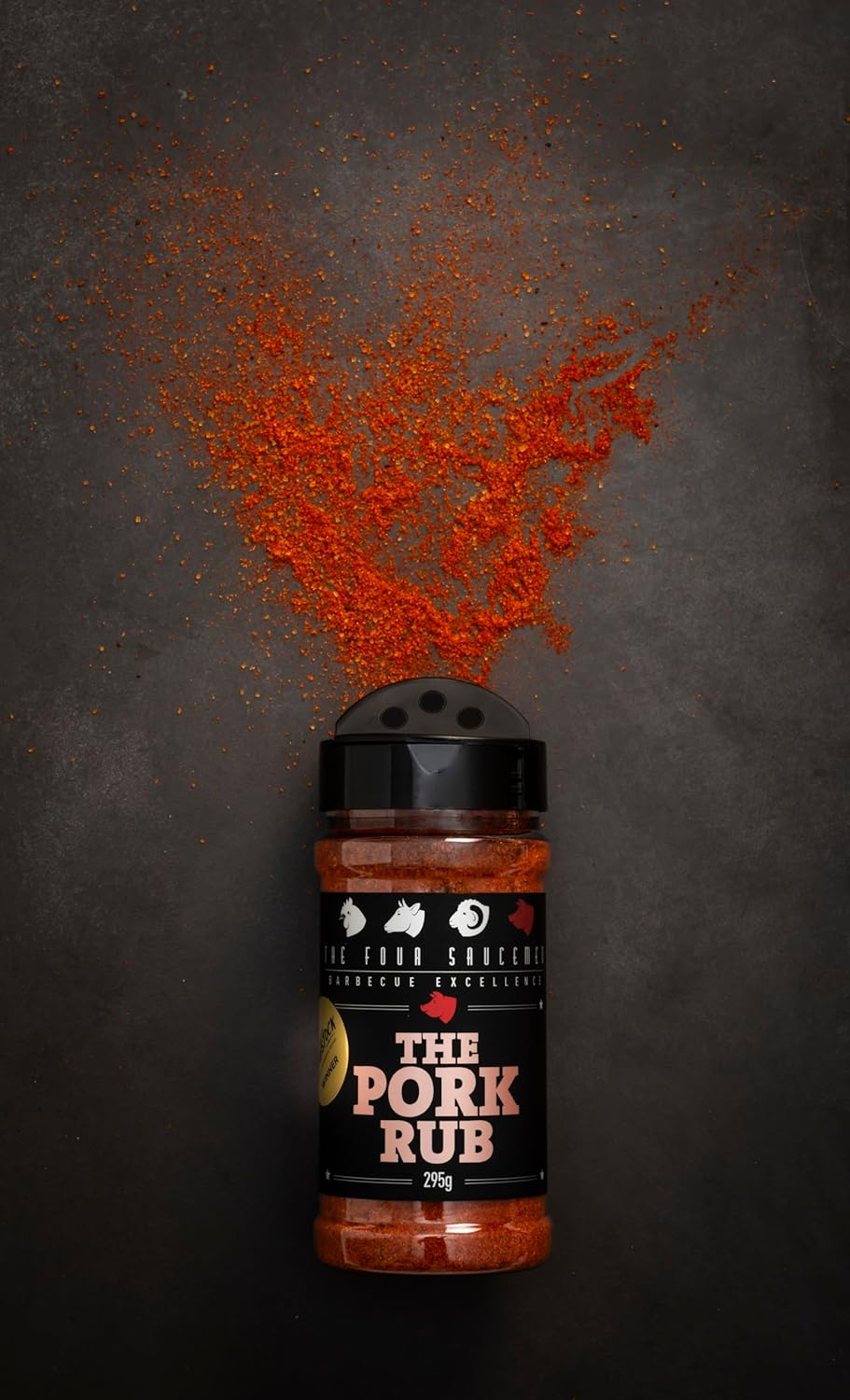 The Four Saucemen Original BBQ Rubs Set - Premium Blends for Chicken, Beef, Lamb, Pork - Award-Winning Barbecue Seasoning Gift Pack image number 1