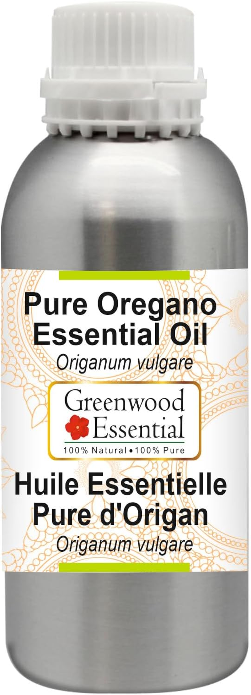 Greenwood Essential Pure Oregano Essential Oil (Origanum Vulgare) Steam Distilled for Personal Care 300Ml (10Oz) image number 5