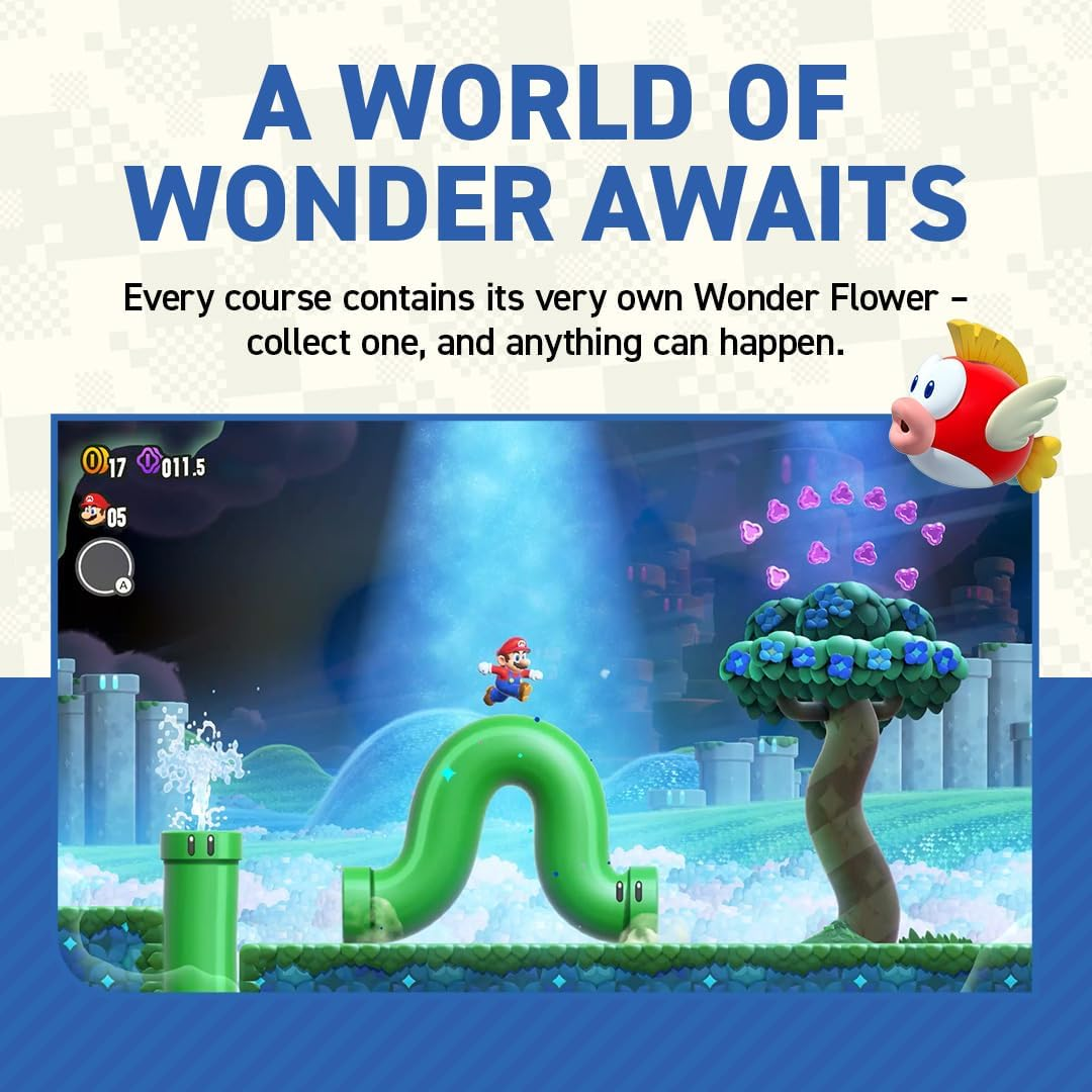 Nintendo Super Mario Bros Wonder Nintendo Switch Game image number 5