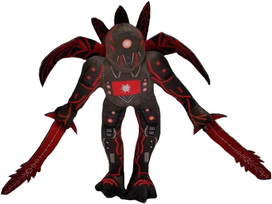 Skibidi Toilet Plushies Titan Drill Man Skibidi Toilet Pillows for Kids & Adults Black Titan Man image number 1