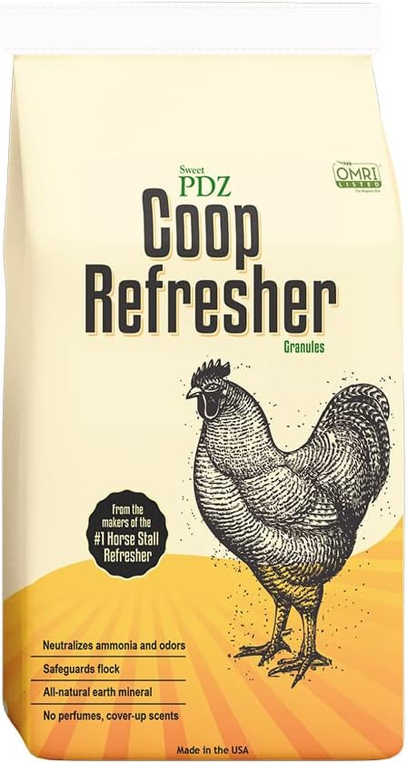 Coop Refresher - Zeolite Odor Eliminator - Essential Chicken Coop Accessory - 10 Lbs image number 1