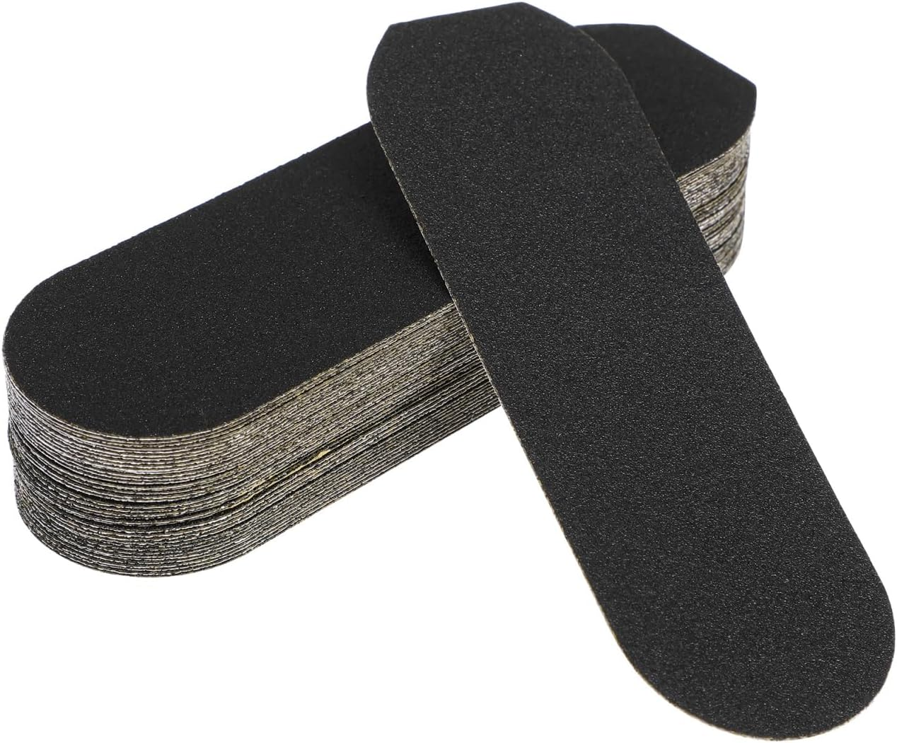 Minkissy Foot File Foot Callus Remover Professional Sandpaper Pedicure Tools Foot Rasp File with Plastic Handle 80Pcs Replaceable Pads Foot File for Dead Skin image number 2