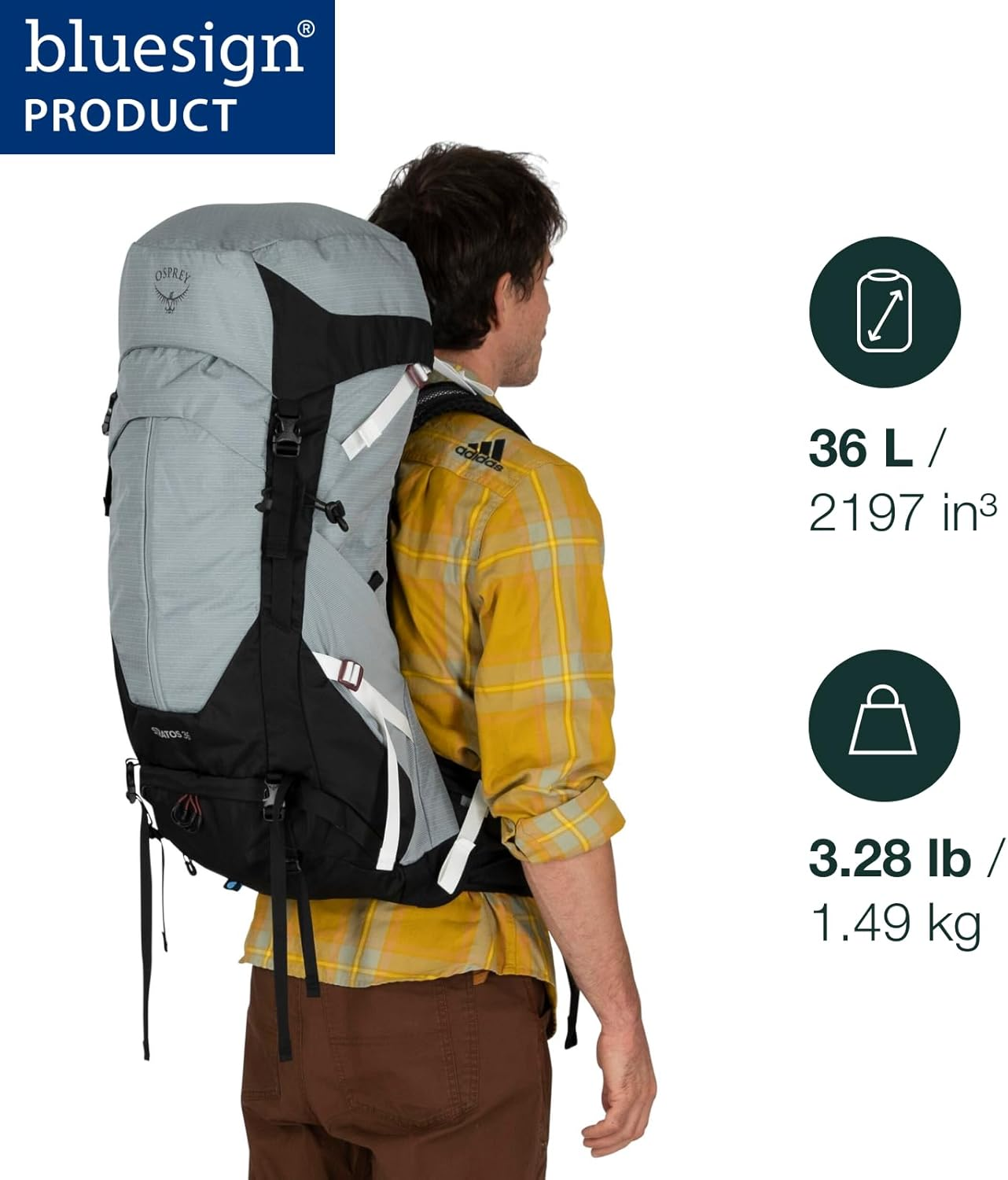 Osprey Men'S Stratos Hiking Backpack