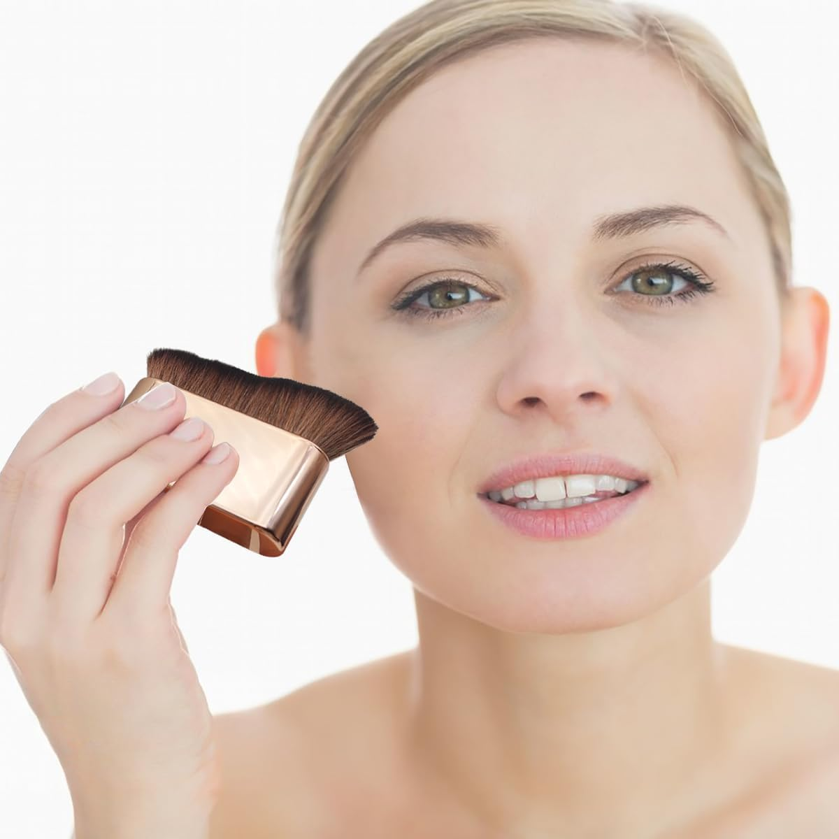 Self Tanning Blend Brush, Sonku Professional Self Tanner, Bronzer Brush Makeup Brush, Face and Body Brush image number 6