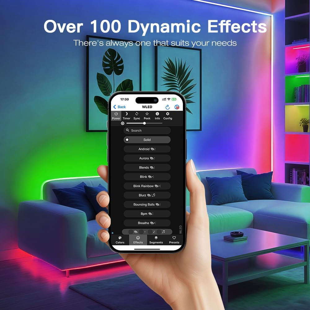 GLEDOPTO ESP32 WLED Controller with Ethernet, Sound Sensitive, UART 20A Plug-In Fuse for WS2811, WS2812, SK6812, WS2815, RGB Digital Addressable IC Light Strip (616WL) image number 5