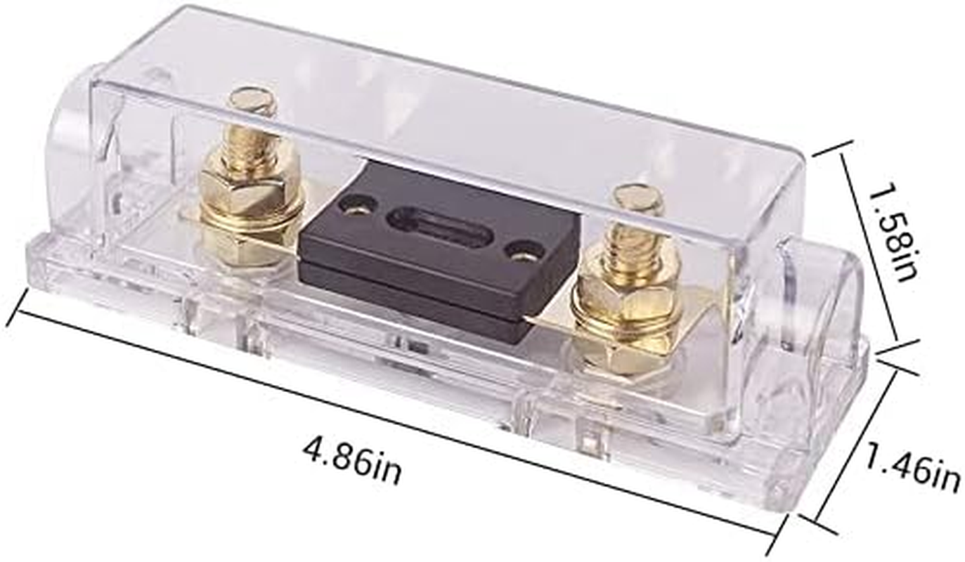 RENOGY 20/30/40/60/100A ANL Fuse Set W/Fuse (ANL Fuse Holder +20/40/60/100A ANL Fuse) (ANL30A) image number 5