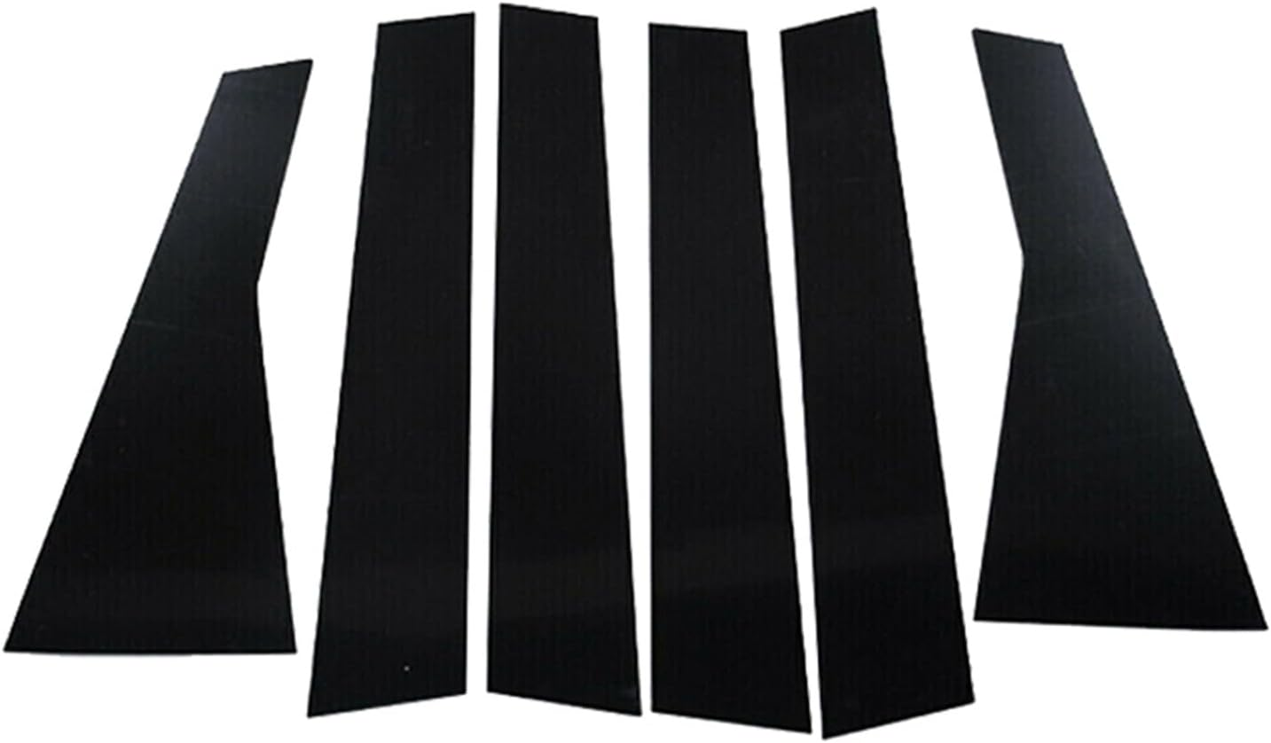 Car Pillar Posts Door Window Trim Cover Decorative for Kia Forte Sedan Hatcback K3 Cerato 2019 2020 2021 2022 2023 Exterior B-Pillar Sticker Cover image number 3