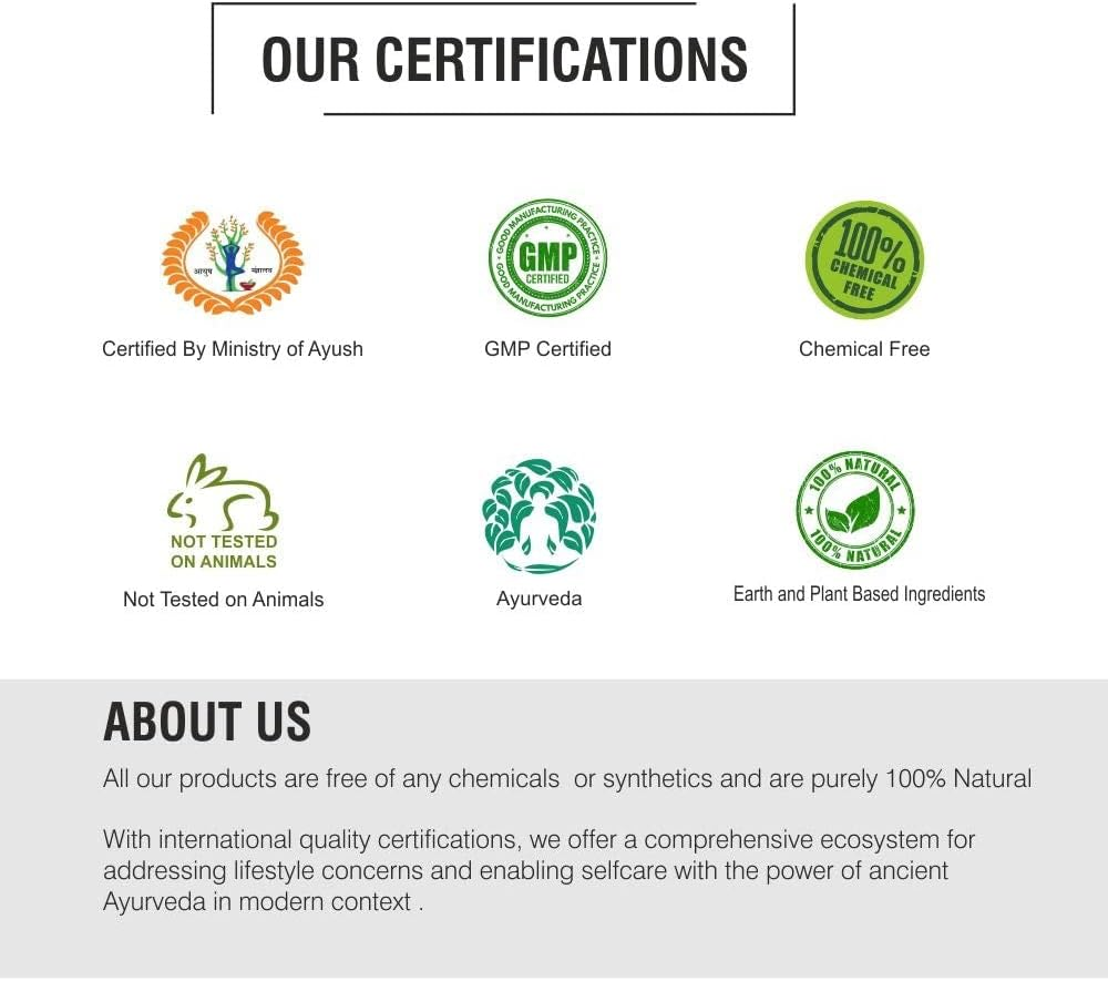 Bio Resurge Life Ayurvedic Padmakesh Nourishing Hair Oil with Natural Herbs Extracts, Controls Hair Fall, Fights Dandruff, Ayurvedic Nourishment for Hair (100 Ml) image number 5