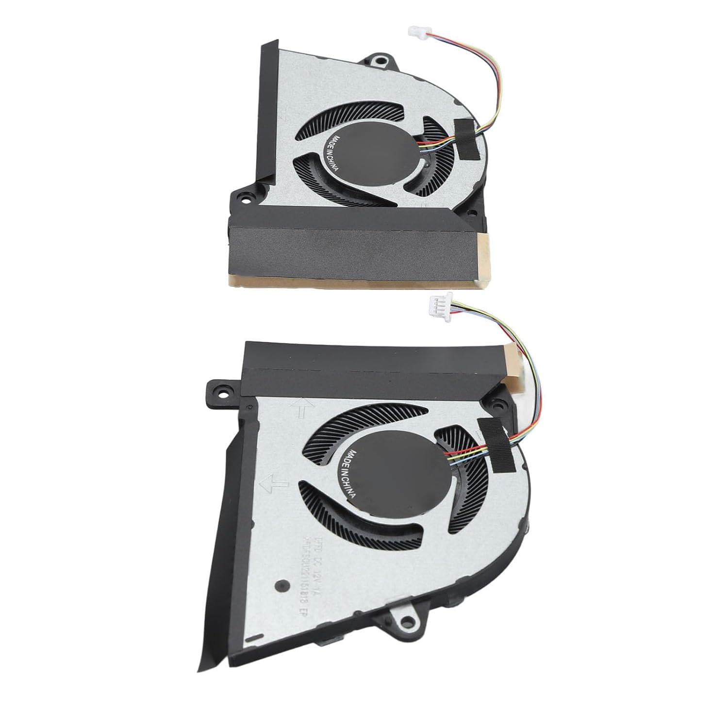 4 Pin Laptop Cooling Fan, Replacement Cooling Fan for ROG Zephyrus G14 GA401 GA401I GA401IU GA401IV Laptops, Aluminum Alloy with ABS Material (CPU and GPU) image number 4