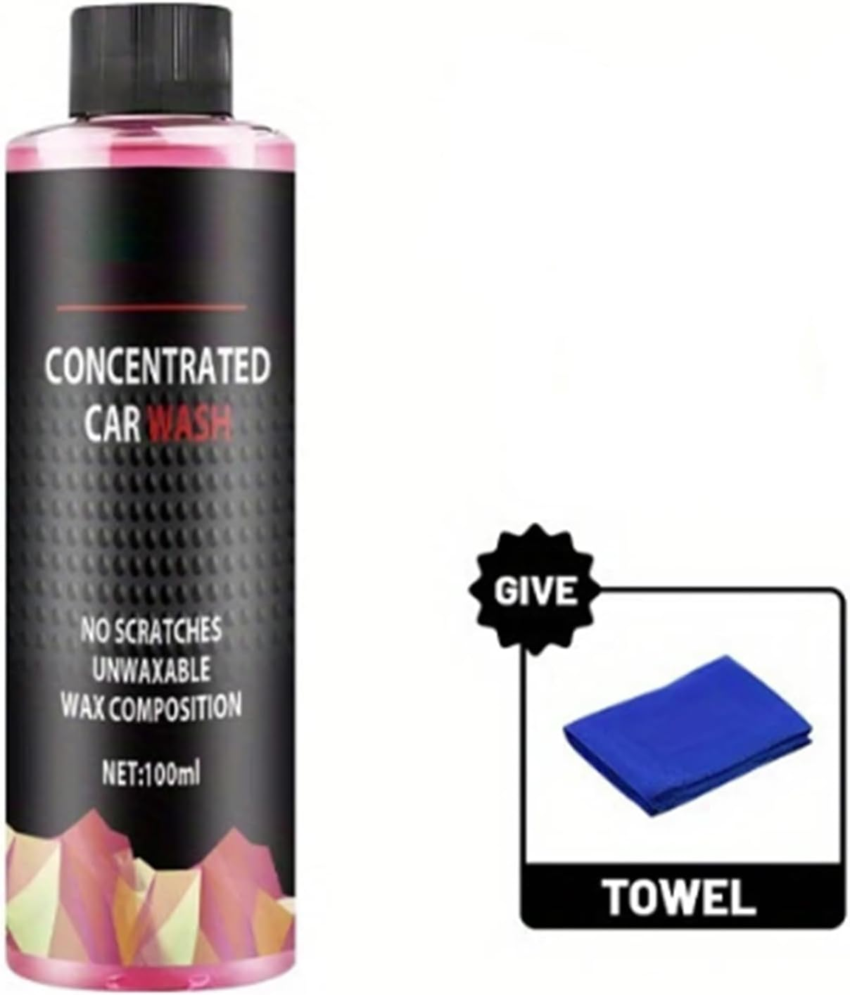 Iouyjiu Car Foam Cleaner | 100Ml High Foaming Car Wash Soap,Long-Lasting Automotive Deep Cleaning Tools for Exterior Maintenance Daily Care Mud Removal Glass Window RV