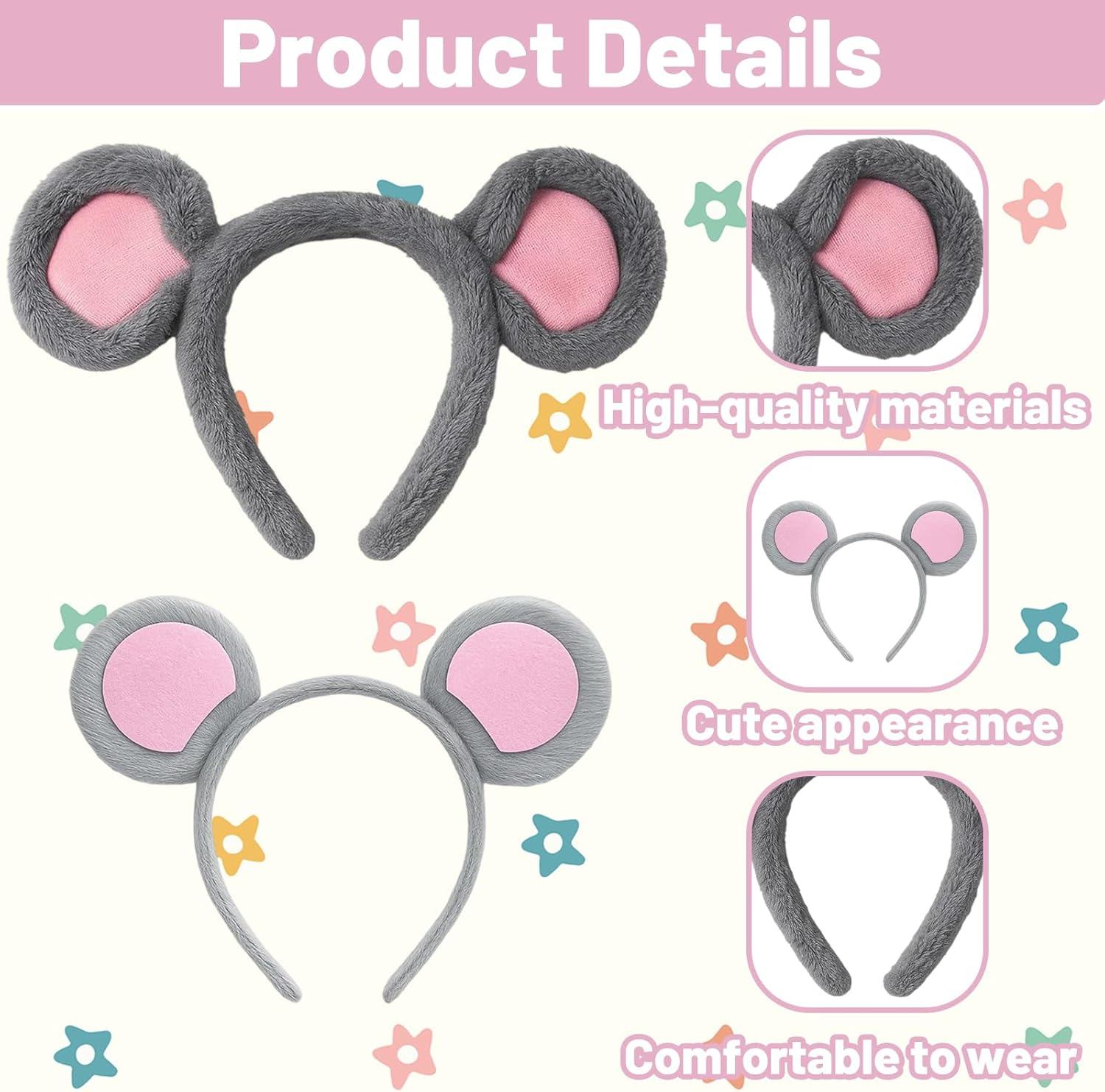 Mouse Ears Headband image number 6