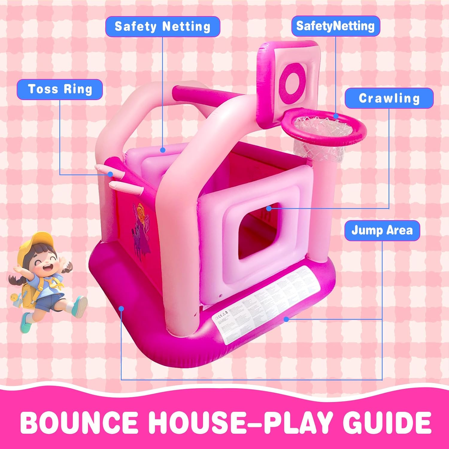 Infant Master PVC Bounce House image number 4