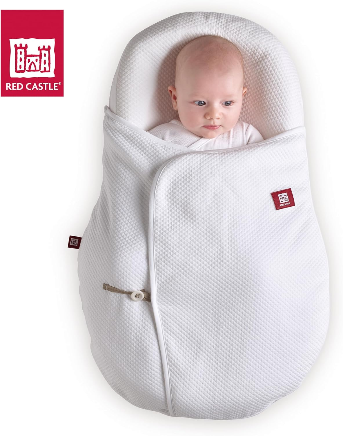 Red Castle Cocoonacover 0.5 Tog Lightweight Blanket, White image number 2