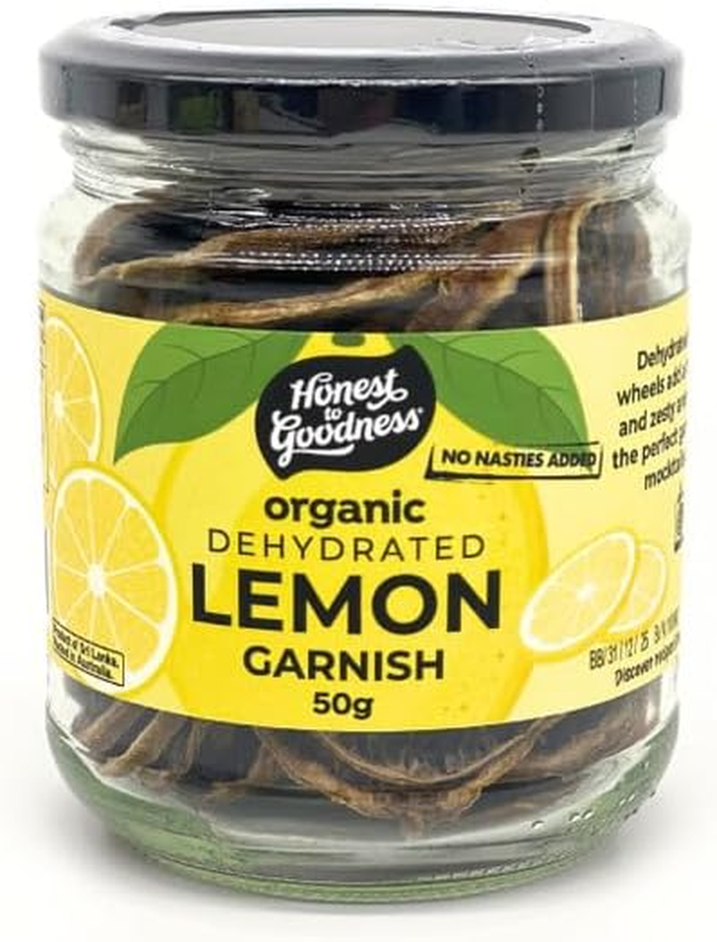 Organic Dehydrated Lemon Garnish 50G