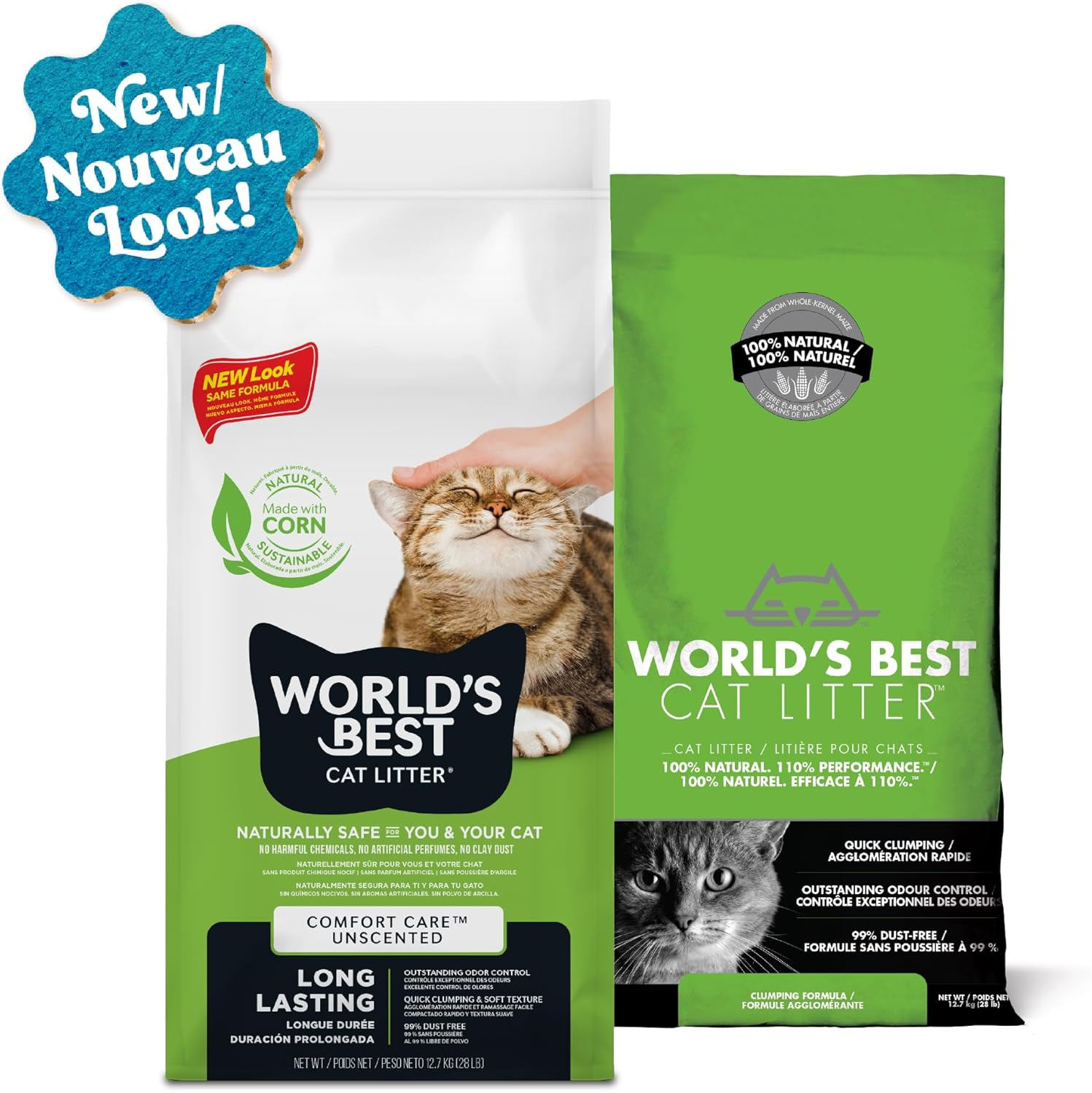 World'S Best Cat Litter, Clumping, Biodegradable, Original 12.7Kg image number 5