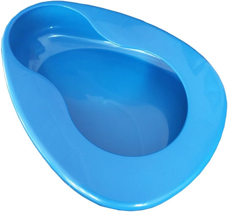 Large Stable PP Bedpan Heavy Duty Smooth Countoured for Bedbound Patient image number 6