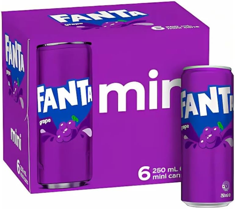 Fanta Grape Drink 325Ml image number 1