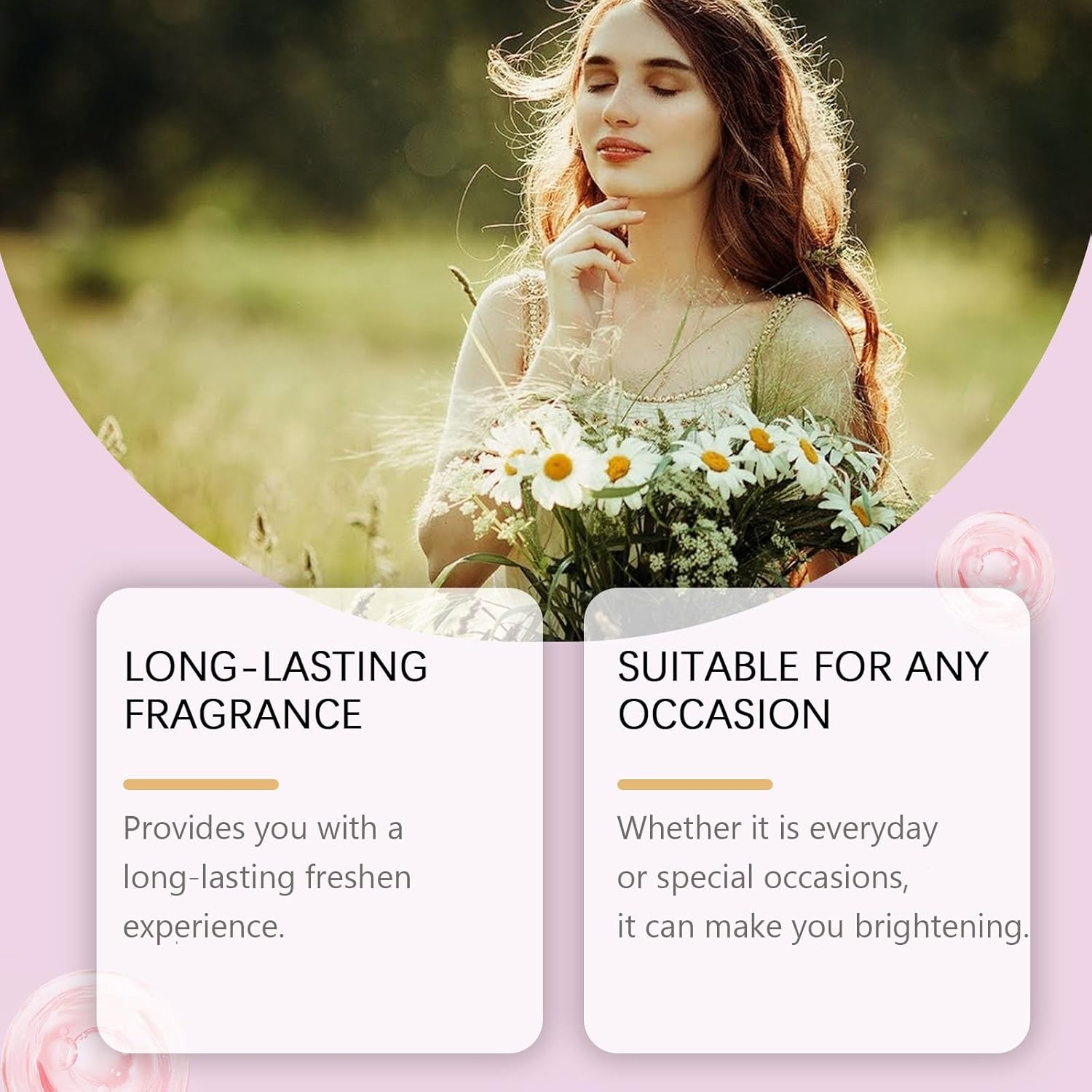 Perfume for Women, Long Lasting Freshen Women'S Perfume, Increase Attractiveness for Women, Convenient to Carry, Suitable for All Skin Types (VANILLA) - Jasmine*1 image number 2