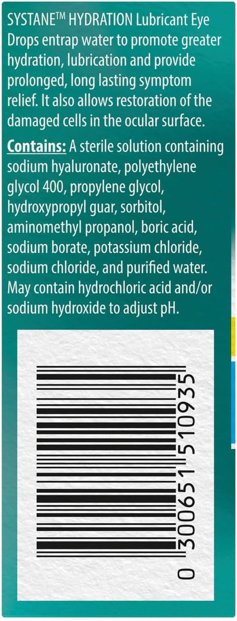 Systane Hydration Preservative Free 10Ml image number 4