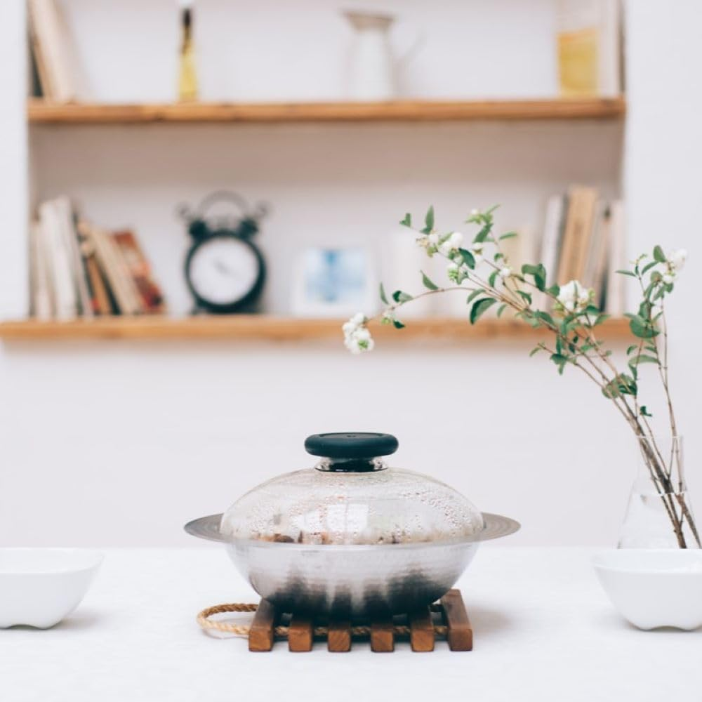 HARIO MIS-26 Stainless Steel Pot, 26, Snow Flap, Induction Compatible, 9.6 Fl Oz (2600 Ml), Silver image number 3