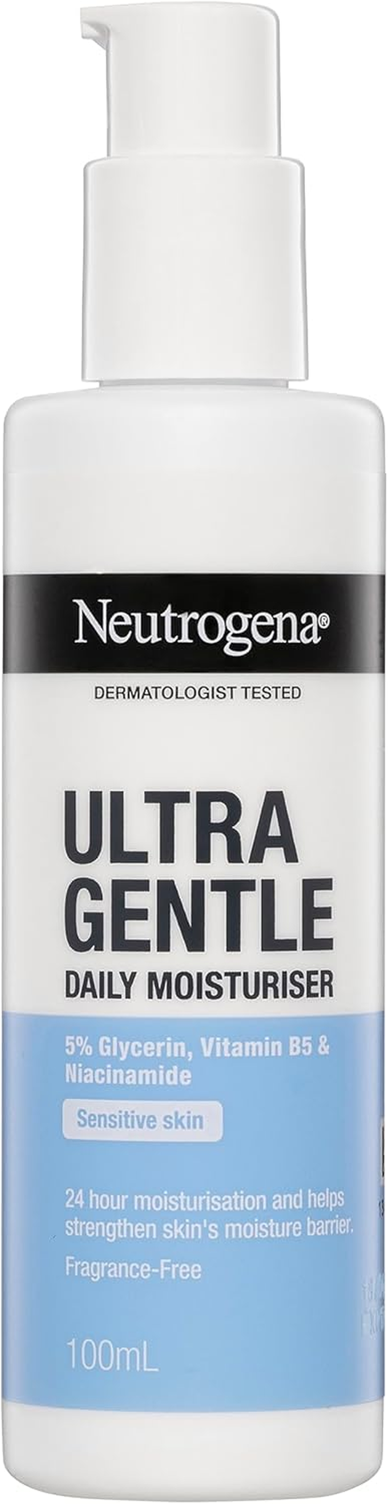 Neutrogena Ultra Gentle Daily Face Moisturiser Sensitive 100Ml image number 1